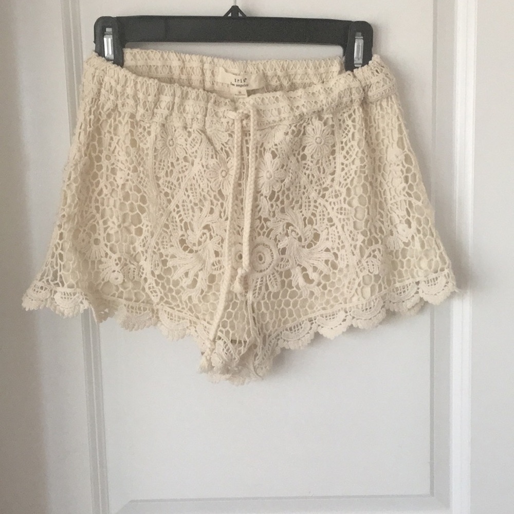 Lace shorts